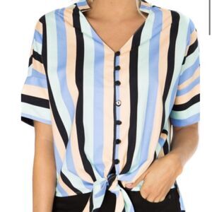 Crosby by Molly Burch Analeise Top in Swinging Stripe